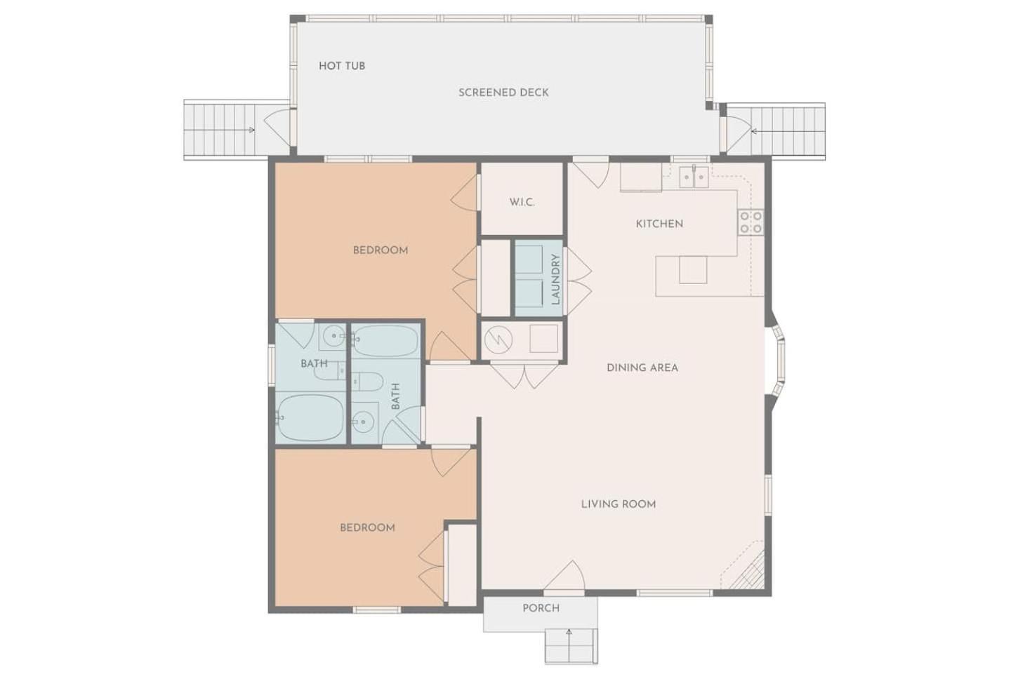 비둘기 포지 1 Mile To Pkwy, Pets, Hot Tub, Creekside, Porch 빌라 외부 사진
